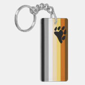 ベアプライド旗 キーホルダー (正面左)