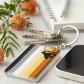 ベアプライド旗 キーホルダー (正面右)