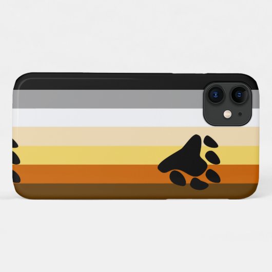 ベアプライド旗 Case-Mate iPhoneケース (裏面(横))