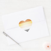 ベアプライド3Dカラー ハートシール (封筒)