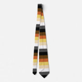 ベアプライド、ニュートラルストライプグラデーションプライド ネクタイ (裏面)