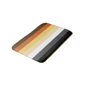 ベアプライド、ニュートラルストライプグラデーションプライド バスマット (アングル)