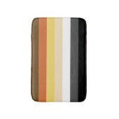 ベアプライド、ニュートラルストライプグラデーションプライド バスマット (正面縦)