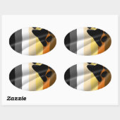 ベアプライド 楕円形シール (シート)