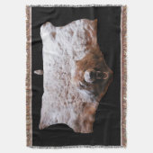 ベアヘッドスキンフ実在ァーイメージ スローブランケット (正面縦)