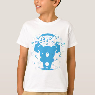 ベアヘッドフォン(_H) Tシャツ