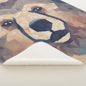 ベアヘッドローポリデザイン シェルパブランケット (3/4)