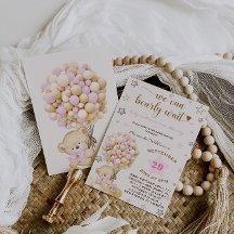 ベアベビーピンクガールベビーシャワーヴィンテージ