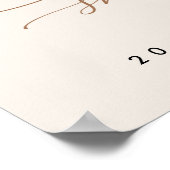 ベアホットエアバルーン中立ベビーシャワーへようこそ ポスター (角)