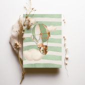 ベアホットエアバルーン招待状 招待状