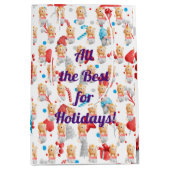 ベアホリデーカスタマイズ ミディアムペーパーバッグ (正面)