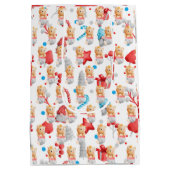 ベアホリデーカスタマイズ ミディアムペーパーバッグ (裏面)