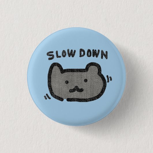 ベアボタン 缶バッジ (正面)