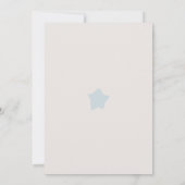 ベアボホモダンベイビーシャワー 招待状 (裏面)