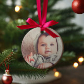 ベアボーイ初めてのクリスマスフォトオーナメント セラミックオーナメント