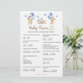 ベアボーイ赤ちゃんシャワーベビートリビア (スタンド正面)