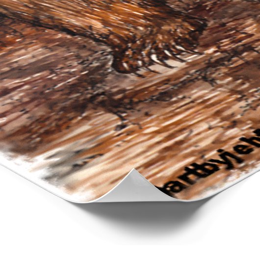 ベアポスター ポスター (角)