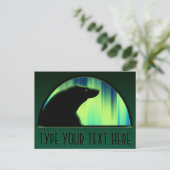 ベアポストカード先住民オーロラベアアートポストカード ポストカード (スタンド正面)