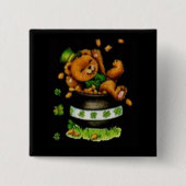 ベアポット 缶バッジ (正面)