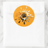 ベアポースプラッシュベアプライドカラー ラウンドシール (バッグ)