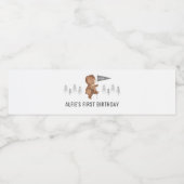 ベアマウンテンズファースト誕生日 ペットボトルラベル (シングルラベル)