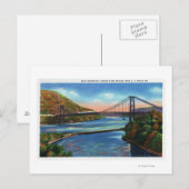 ベアマウンテンハドソンリバーブリッジ ポストカード (正面/裏面)