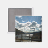 ベアマウンテンブリッジ，ニューヨーク マグネット (正面/裏面)