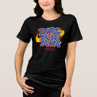 ベアミニマムアスレチックシャツ、90年代ヴァーシティパロディ トライブレンドTシャツ