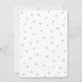 ベアモダン誕生日タイムカプセルメッセージカード サンキューカード (裏面)