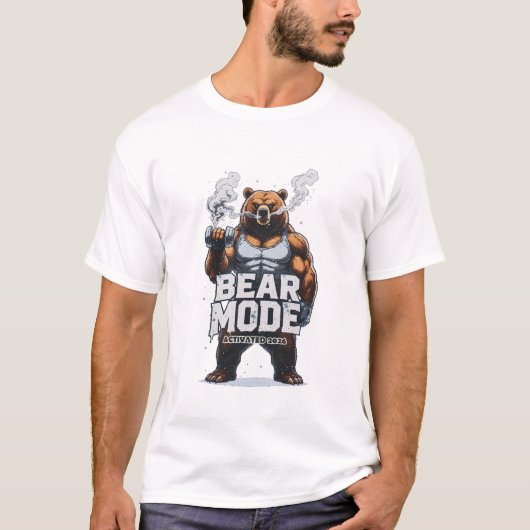 ベアモードアクティブ 2026 Tシャツ (正面)