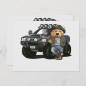 ベアユニークシリーズ–2 シーズンポストカード (正面/裏面)