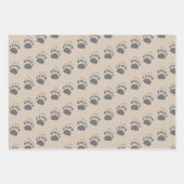 ベアラッピング紙セット ラッピングペーパーシート (正面3)