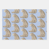 ベアラッピング紙セット ラッピングペーパーシート (正面2)