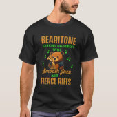 ベアリトン ベア バリトン 真鍮 ミュージシャン オーケストラ Tシャツ (正面)