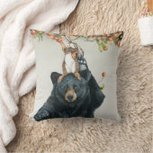 ベアリングバンニー枕 クッション (ブランケット)