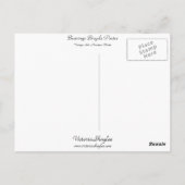 ベアリング自転車ポスター ポストカード (裏面)