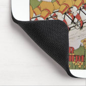 ベアリング自転車ポスター マウスパッド (コーナー)