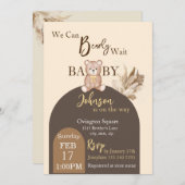 ベアリーウェイトの招待状 招待状 (正面/裏面)