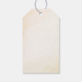 ベアリー待ち飛んでいるベアウォーター色ありがとう ギフトタグ (裏面)