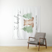 ベアリー待つことができないベビーシャワータペストリー タペストリー (インサイチュ)