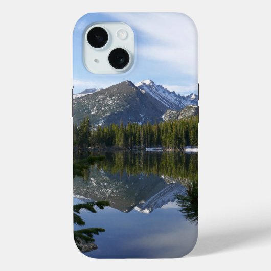 ベアレイクの反射 III Case-Mate iPhoneケース (裏面)