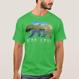 ベアレイクナショナルパークランドスケープ画像アイダホ・ユタ Tシャツ