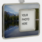 ベアレイクリフレクションII シルバープレートフレームオーナメント (右)