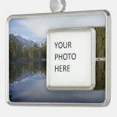 ベアレイクリフレクションII シルバープレートフレームオーナメント (左)