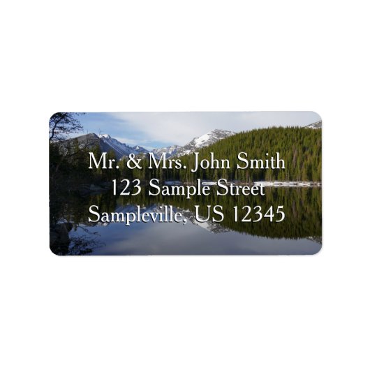 ベアレイクリフレクションII ラベル (正面)