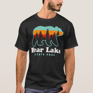 ベアレイク州立公園 キャンプ ユタ州 Tシャツ