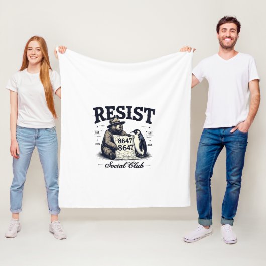 ベアレジス保護ト国立公園アンチトランプ8647 フリースブランケット (インサイチュ)