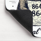 ベアレジス保護ト国立公園アンチトランプ8647 マウスパッド (コーナー)