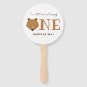 ベアワンフォトファースト誕生日 ハンドファン (正面)