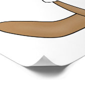 ベアワールド最高ののナースTシャツとギフト ポスター (角)